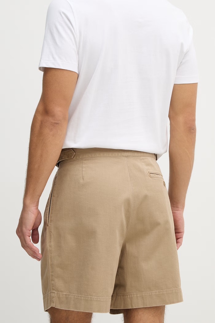 Oblečenie Bavlnené šortky Polo Ralph Lauren 710B20886 béžová
