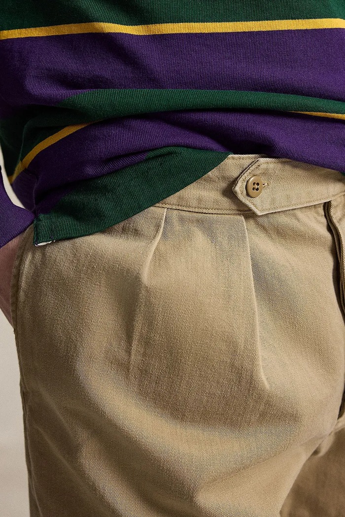 Polo Ralph Lauren pamut rövidnadrág bézs 710B20886