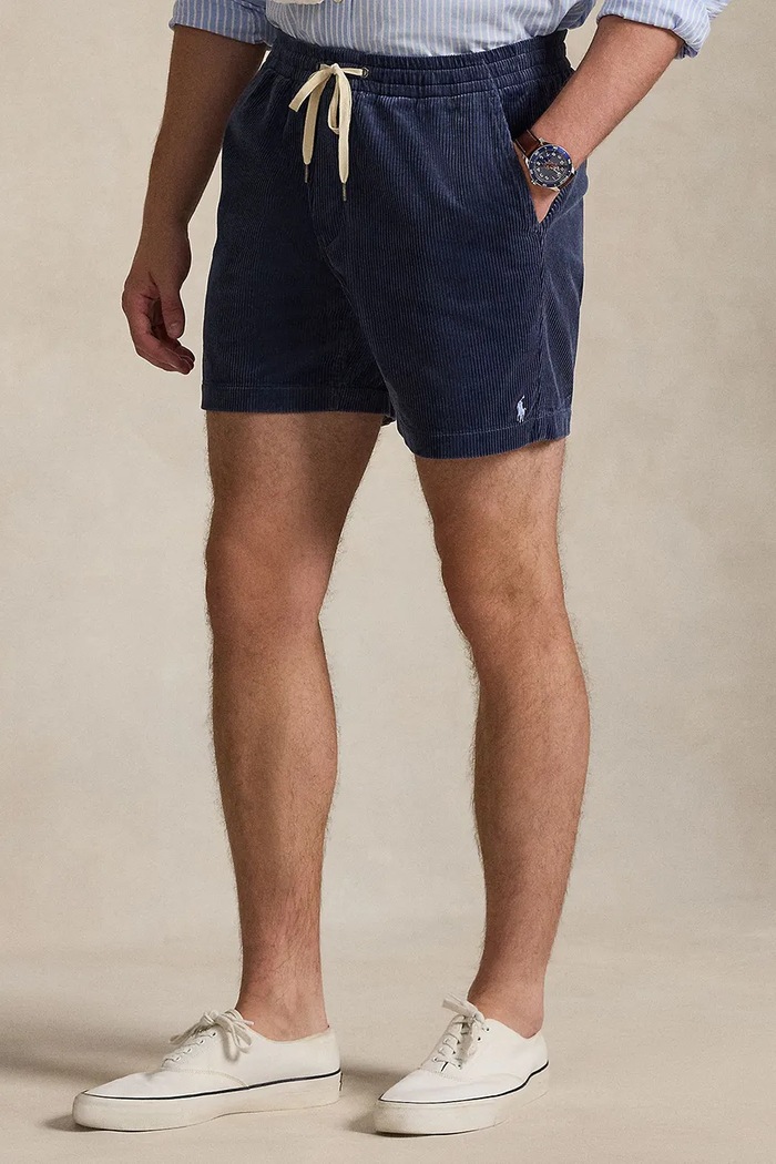 Polo Ralph Lauren šortky pánske bavlnené tmavomodrá 710P08204
