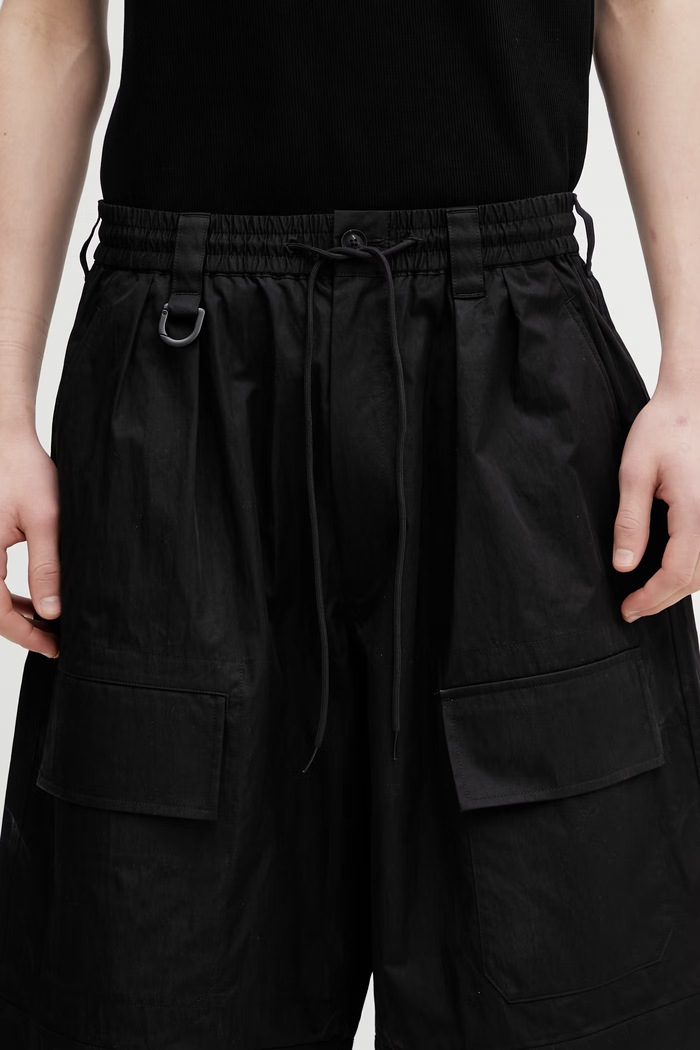 Къс панталон Y-3 M WL SHORTS черен KH3208