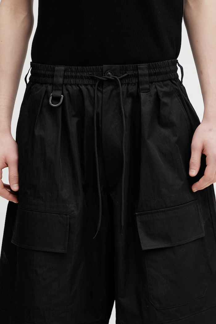 Къс панталон Y-3 M WL SHORTS черен KH3208