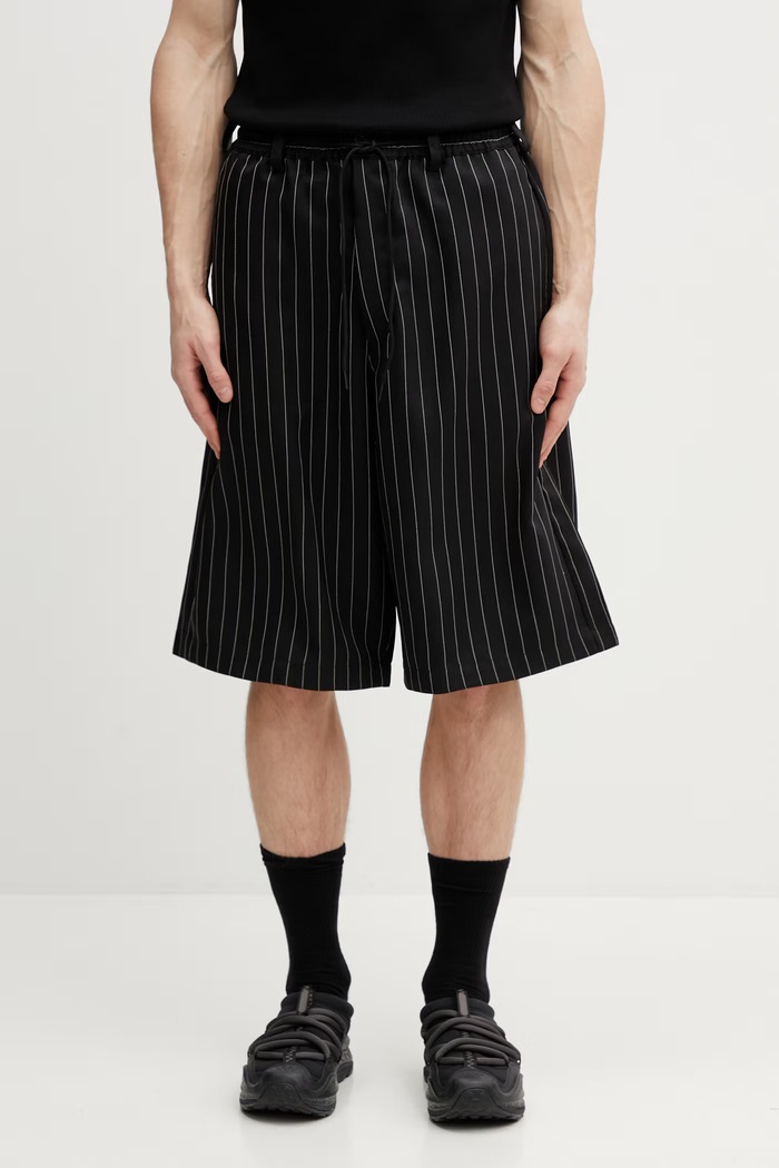 Шорти Y-3 PS SU SHORT дрібний узор чорний KR1690