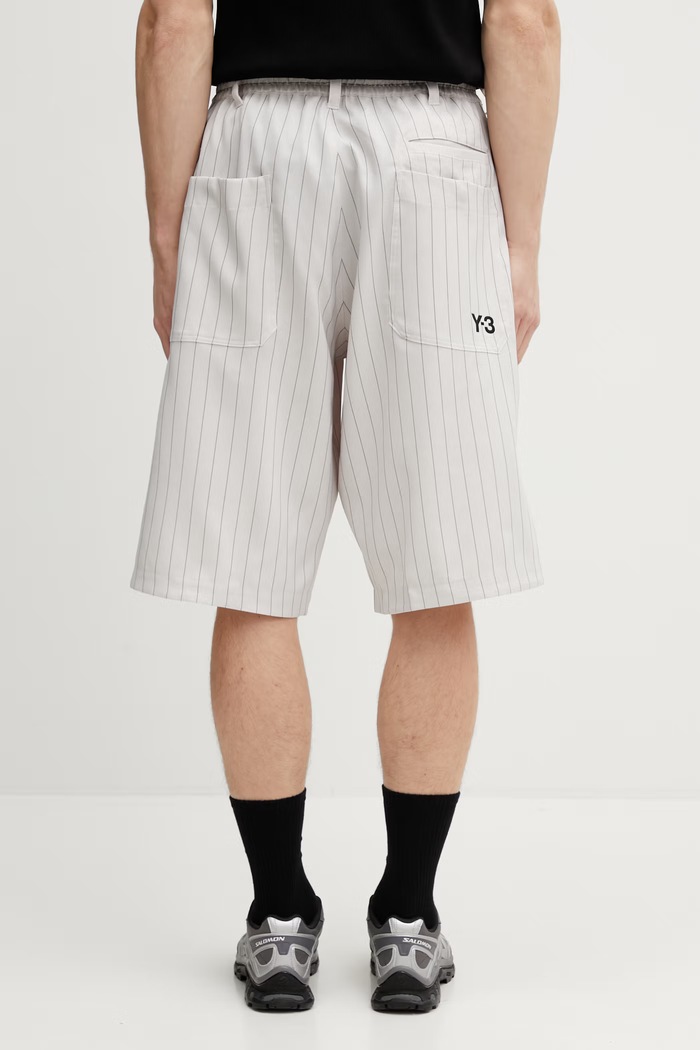 Дрехи Къс панталон Y-3 PS SU SHORT KR1691 бежов