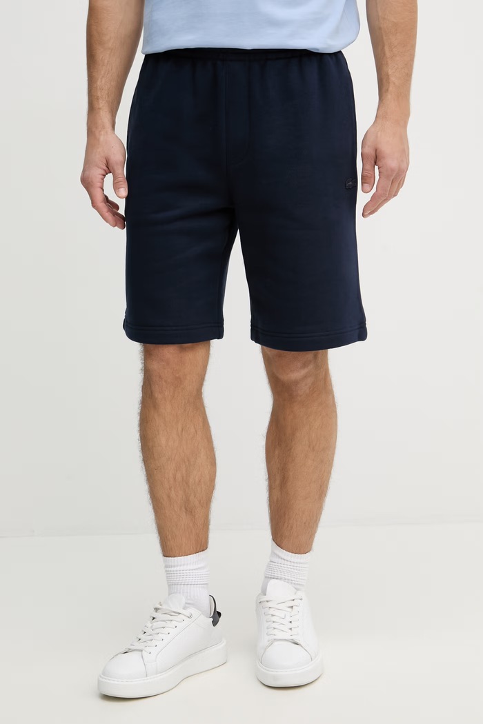 Lacoste melegítő férfi pamut sötétkék GH1903