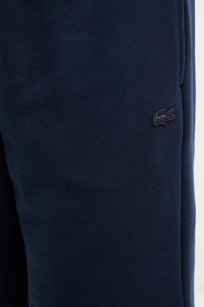 Lacoste σορτς επίσημα βαμβακερά ανδρικά σκούρο μπλε GH1903