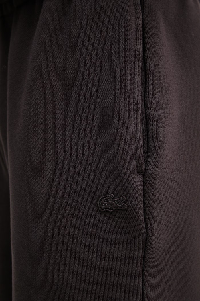 Lacoste teplákové šortky pánské bavlněné hnědá GH1903