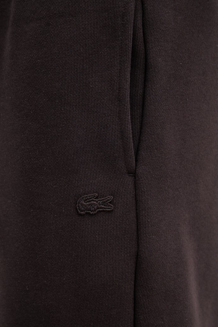 Lacoste σορτς βαμβακερά ανδρικά καφέ GH1903