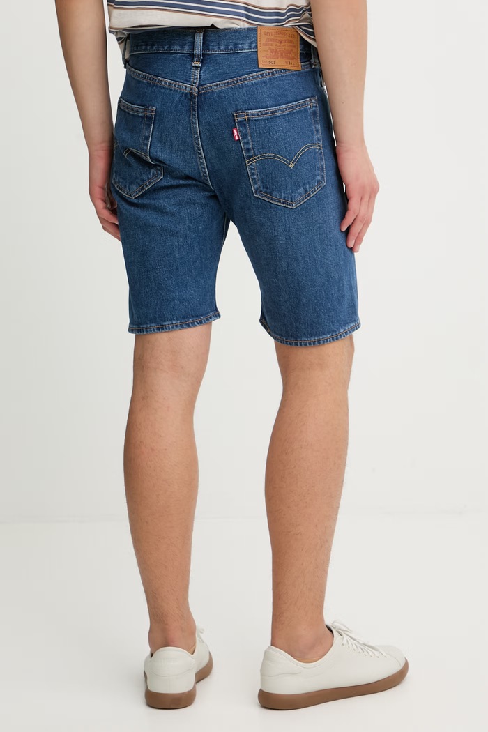 Îmbrăcăminte Levi's pantaloni scurți jeans 501® ORIGINAL 36512.0279 albastru