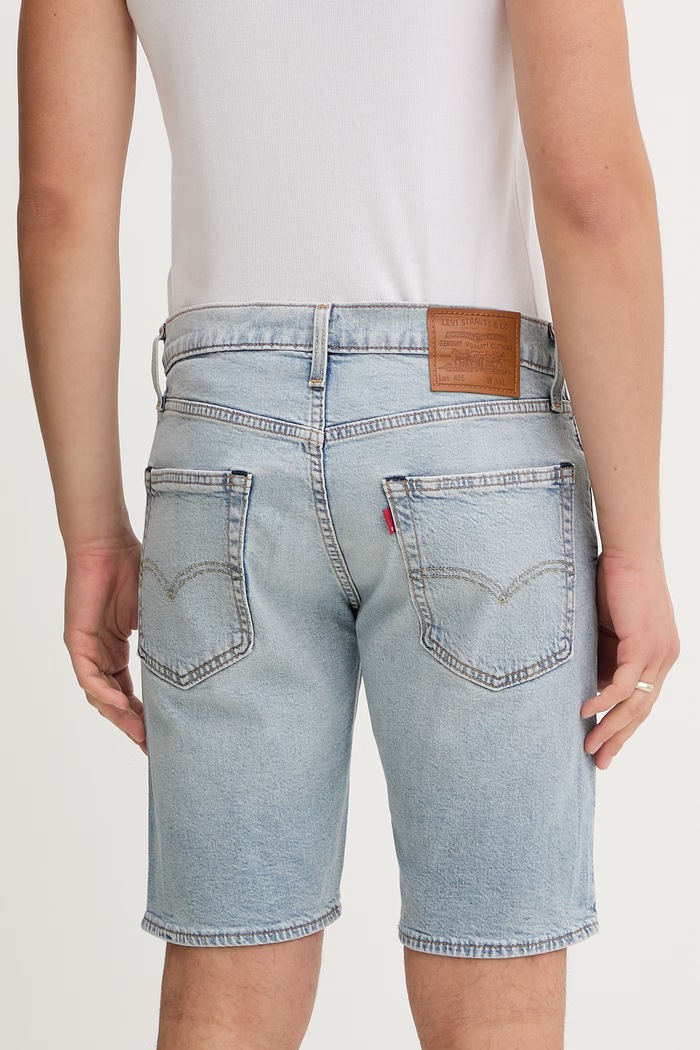 Îmbrăcăminte Levi's pantaloni scurți 405 STANDARD 39864.0210 albastru