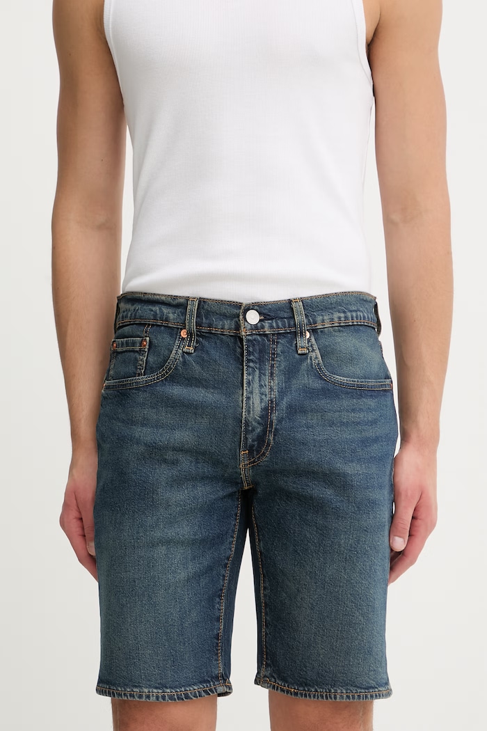 Levi's pantaloni scurți jeans 405 STANDARD jeans albastru 39864.0211