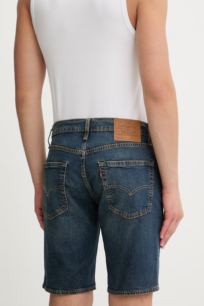 Îmbrăcăminte Levi's pantaloni scurți jeans 405 STANDARD 39864.0211 albastru
