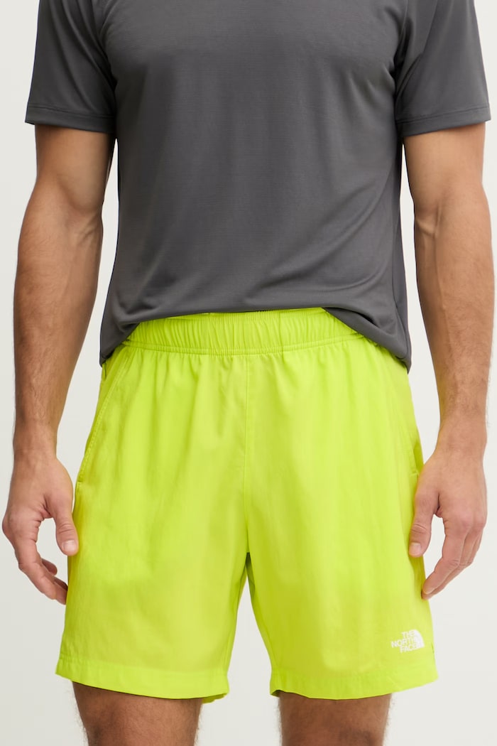 The North Face pantaloni scurți de antrenament 24/7 panza verde NF0A3O1BRIQ1