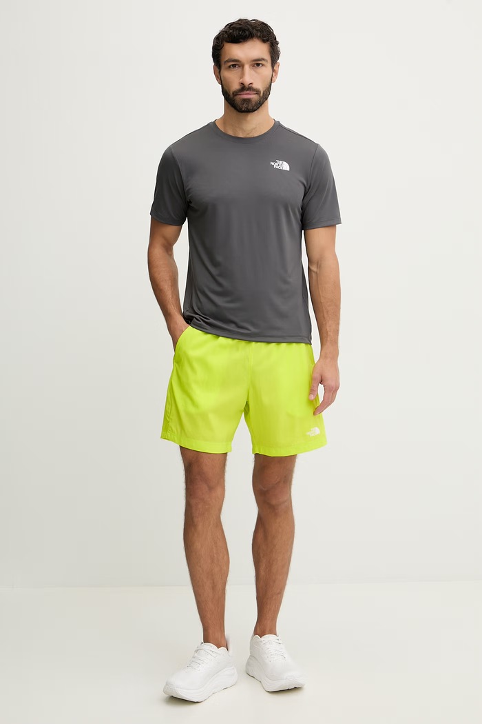The North Face pantaloni scurți de antrenament 24/7 NF0A3O1BRIQ1 verde SS26