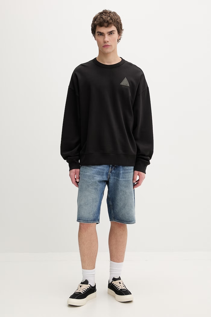 G-Star pantaloni scurți pentru bărbați din denim Deeggie D28474.E352 albastru SS26