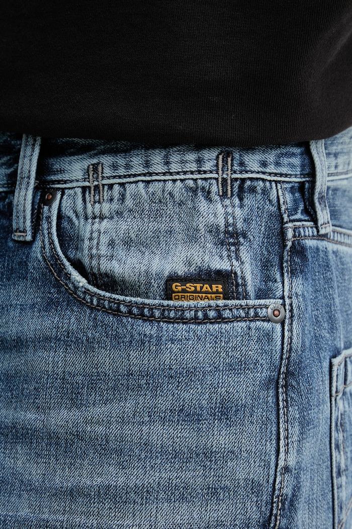 G-Star pantaloni scurți pentru bărbați din denim Deeggie albastru D28474.E352