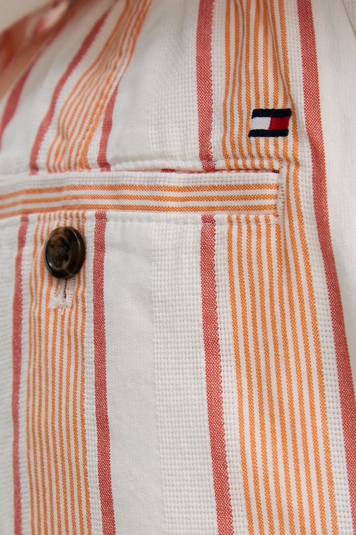 Tommy Hilfiger šortky pánske bavlnené SUMMER oranžová MW0MW42988
