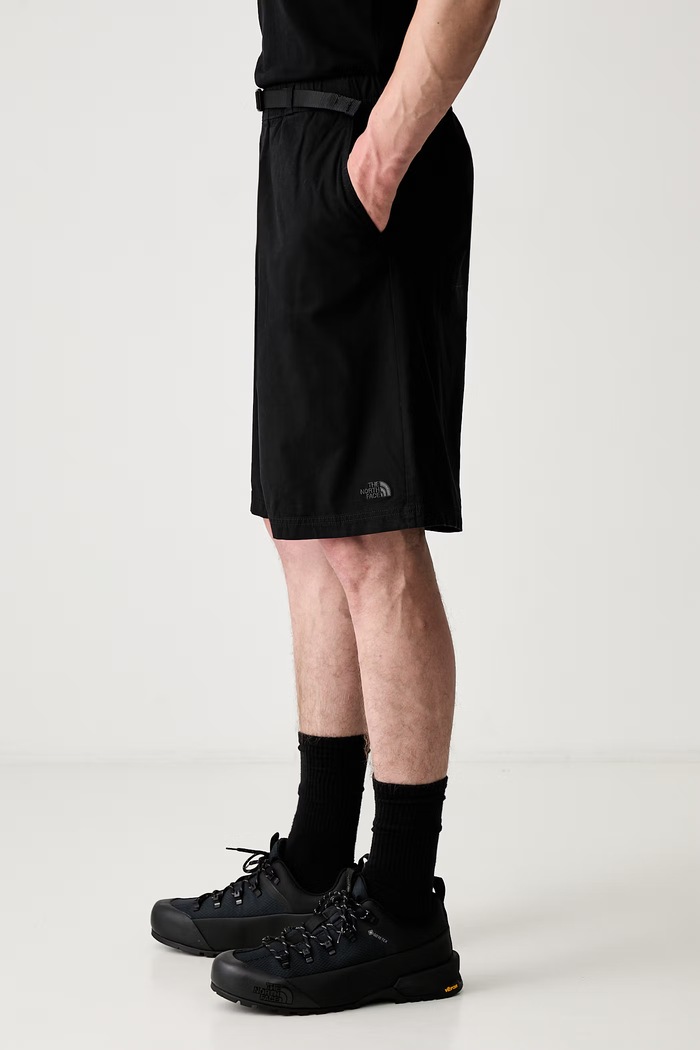 The North Face Baggy Beta туристически къс панталон от памук с еластан мъжки NF0A8G0AJK31 черен SS26