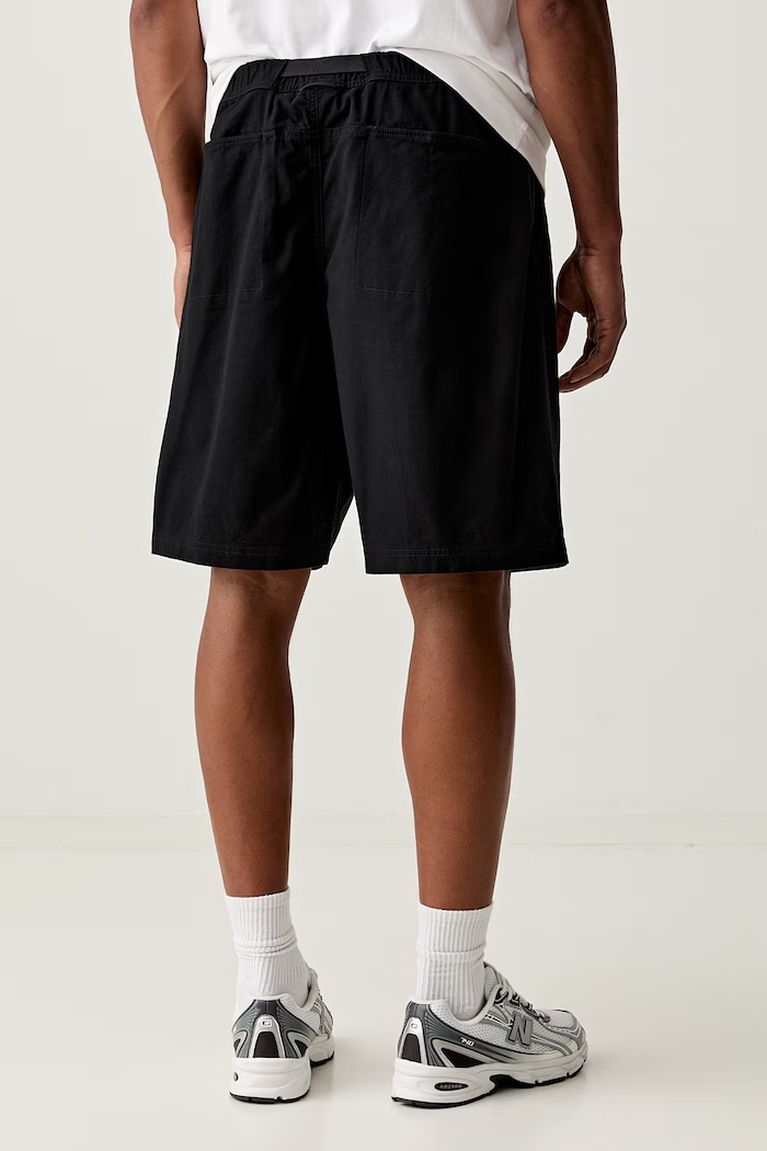 Odzież The North Face szorty trekkingowe męskie bawełniane z elastanem Baggy Beta NF0A8G0AJK31 czarny