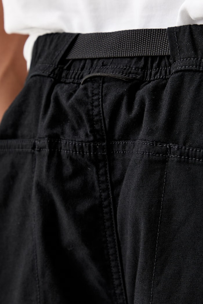 The North Face szorty trekkingowe męskie bawełniane z elastanem Baggy Beta czarny NF0A8G0AJK31