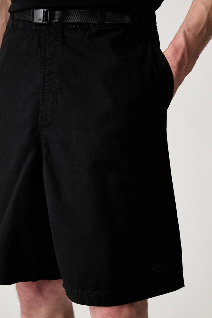 The North Face Baggy Beta туристически къс панталон от памук с еластан мъжки черен NF0A8G0AJK31