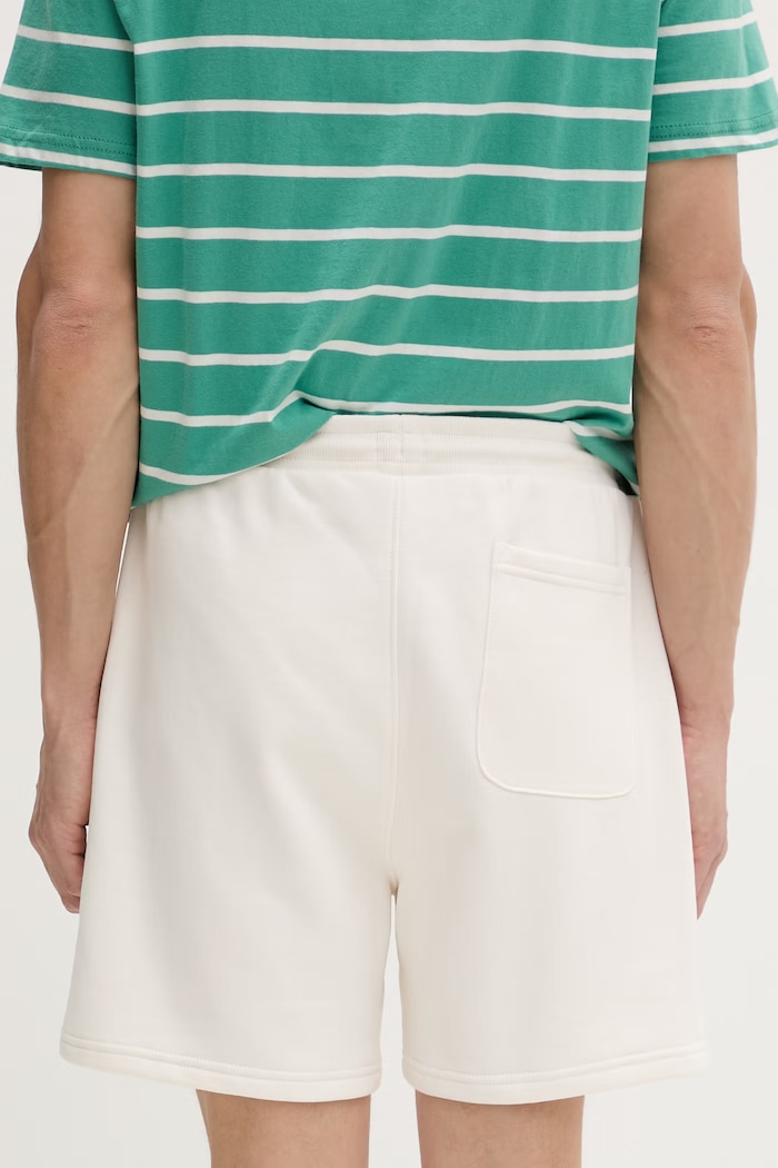 Îmbrăcăminte Tommy Jeans pantaloni scurți de trening pentru bărbați, cu bumbac DM0DM22697 bej