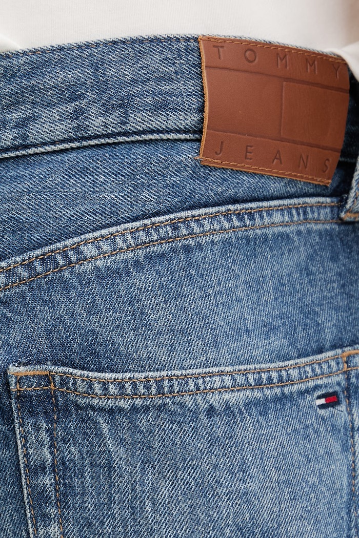 Tommy Jeans szorty męskie jeansowe niebieski DM0DM22991