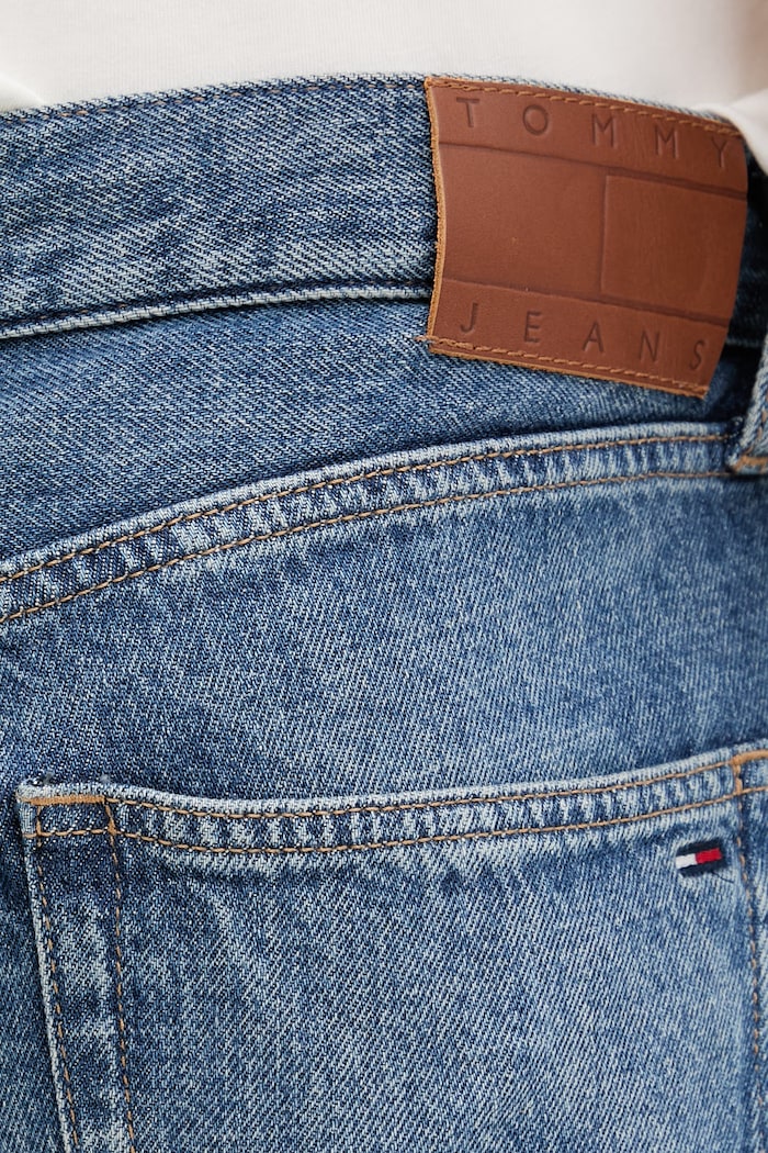 Tommy Jeans szorty męskie jeansowe niebieski DM0DM22991