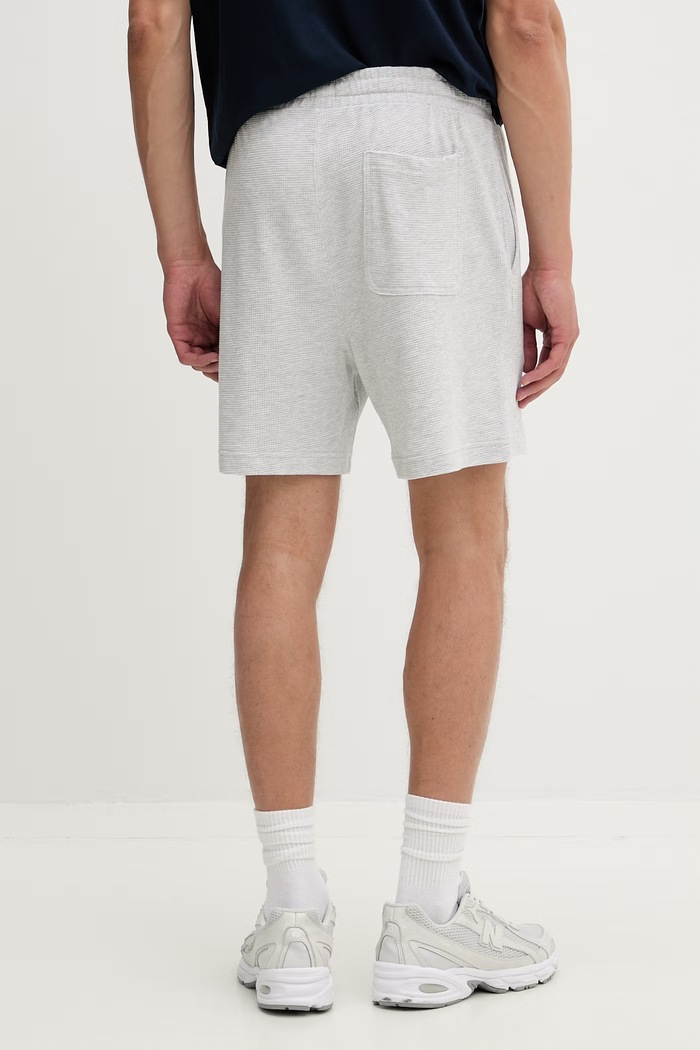 Дрехи Tommy Jeans спортен къс панталон мъжки от памук DM0DM23016 сив
