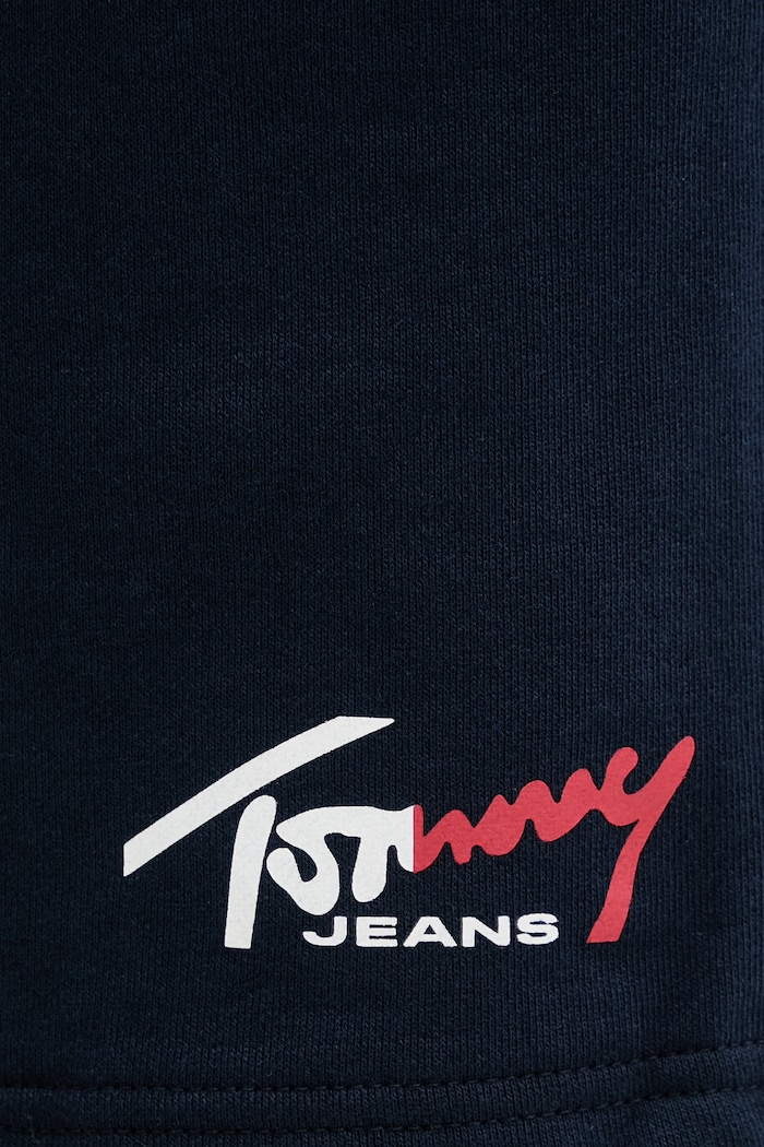 Tommy Jeans pantaloni scurți de trening pentru bărbați, din bumbac bleumarin DM0DM23017