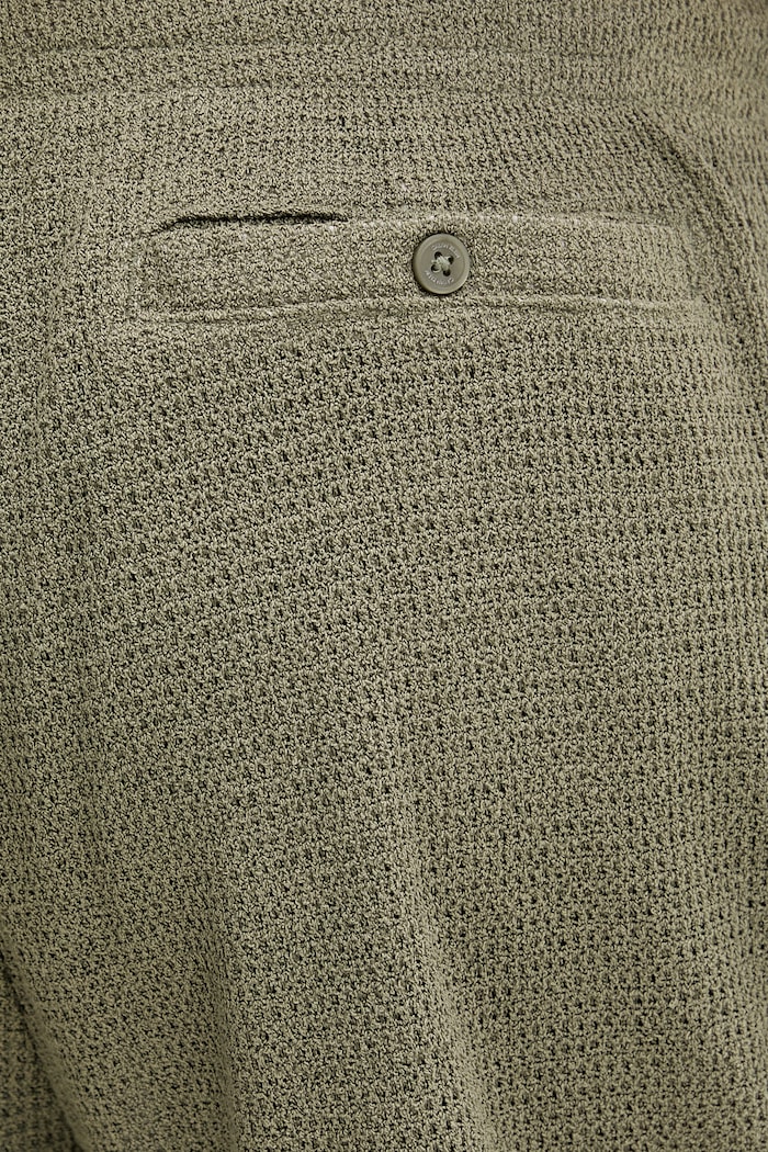 Calvin Klein szorty męskie z wiskozą zielony LV00NM2987