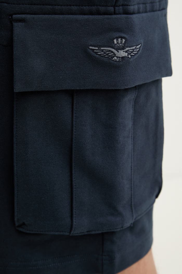 Aeronautica Militare szorty granatowy BF0031UF00674