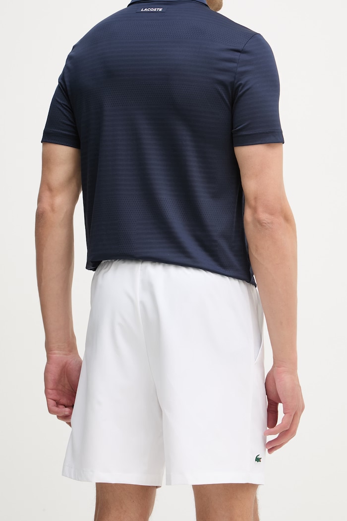 Îmbrăcăminte Lacoste pantaloni scurți pentru bărbați GH0203 alb