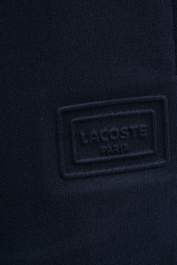 Lacoste Trenirka kratke hlače moške bombažne mornarsko modra GH0788