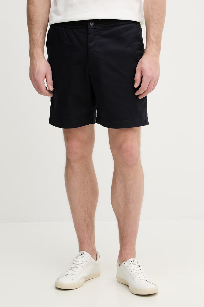 Lacoste šortky pánske bavlnené s elastanom tmavomodrá GH2324