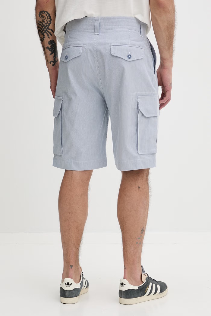 Îmbrăcăminte Guess Jeans pantaloni scurți bărbătești din bumbac M6GD30.WO361 albastru