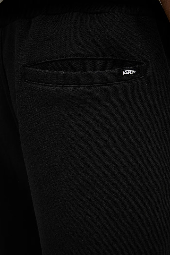 Vans pánske teplákové šortky z bavlny VN000W14BLK1 čierna