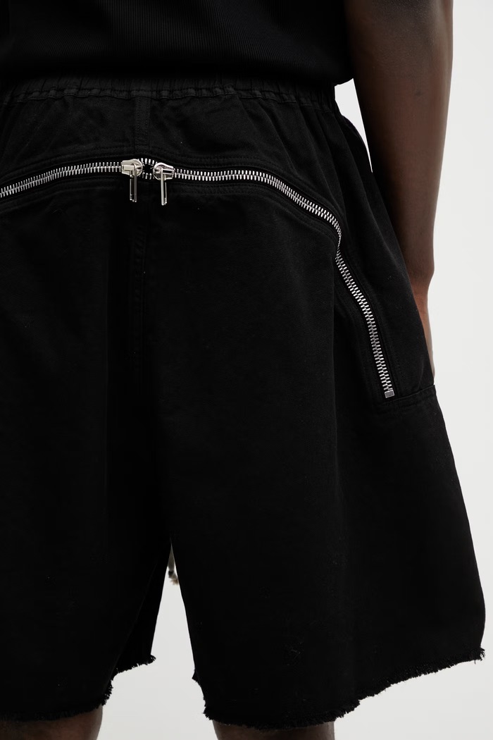 Bavlnené šortky Rick Owens DRKSHDW čierna DU01F4383.CVS
