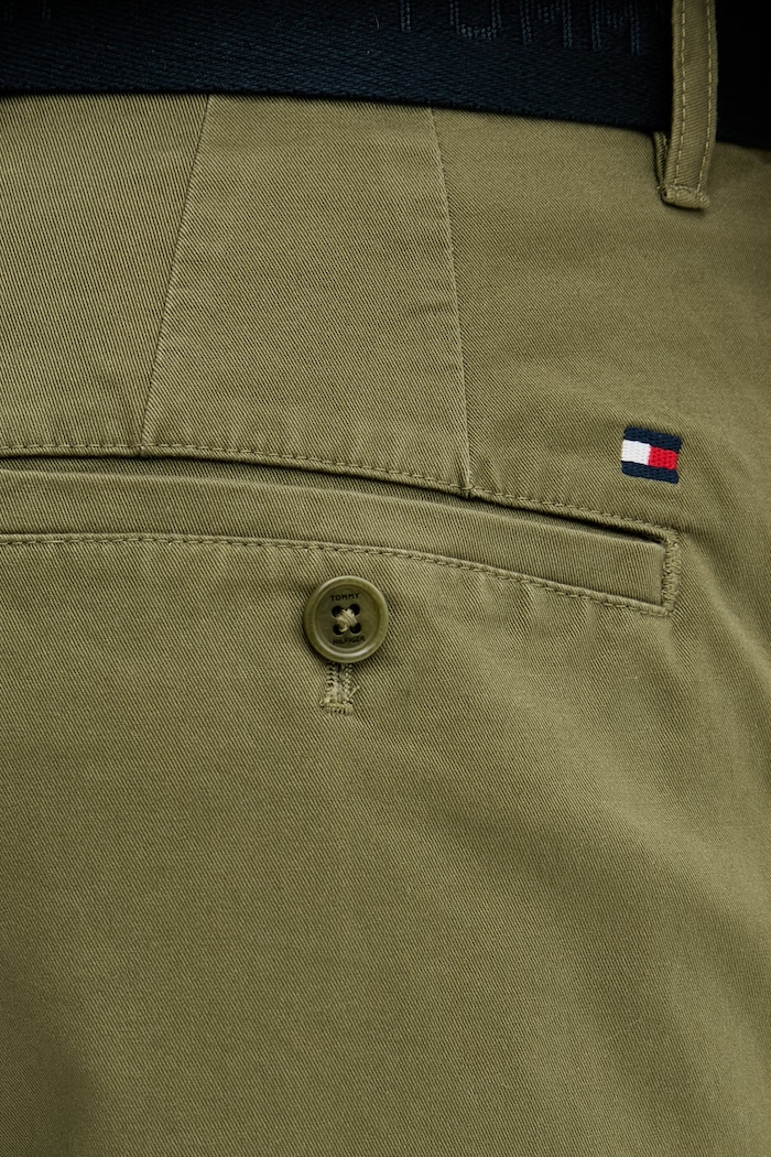 Tommy Hilfiger pantaloni scurți pentru bărbați, din bumbac cu elastan verde MW0MW42349