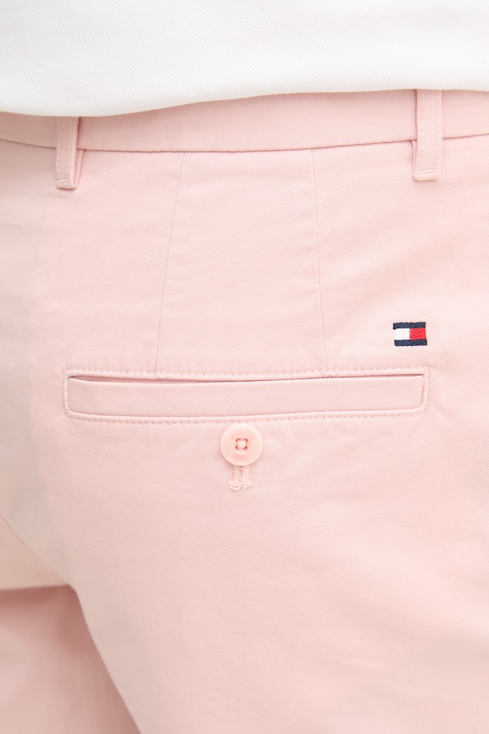 Tommy Hilfiger pantaloni scurți pentru bărbați, din bumbac cu elastan roz MW0MW42351