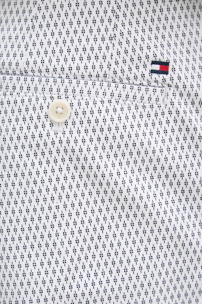 Tommy Hilfiger šortky pánske bavlnené s elastanom biela MW0MW42353