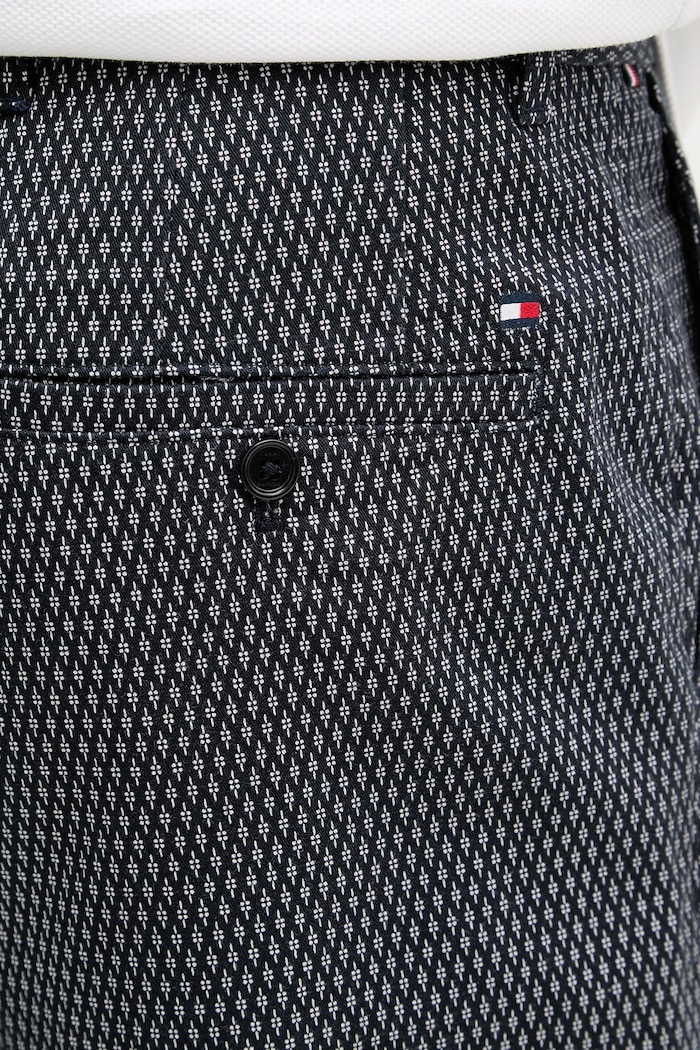 Tommy Hilfiger šortky pánske bavlnené s elastanom tmavomodrá MW0MW42353