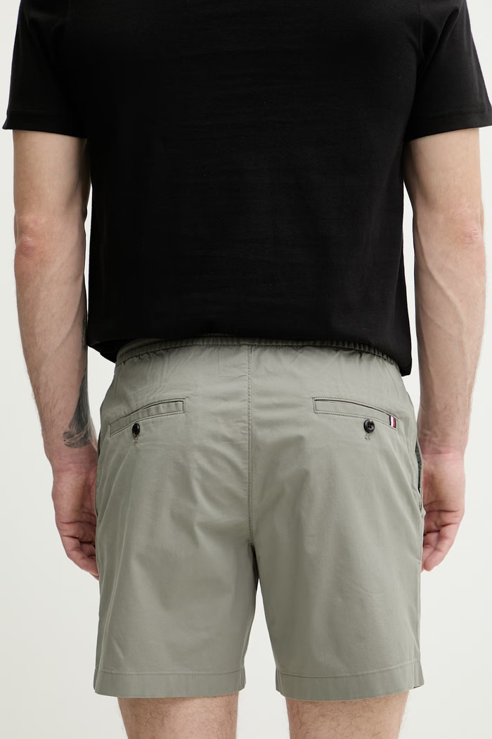 Oblečenie Tommy Hilfiger šortky pánske MW0MW42356 sivá