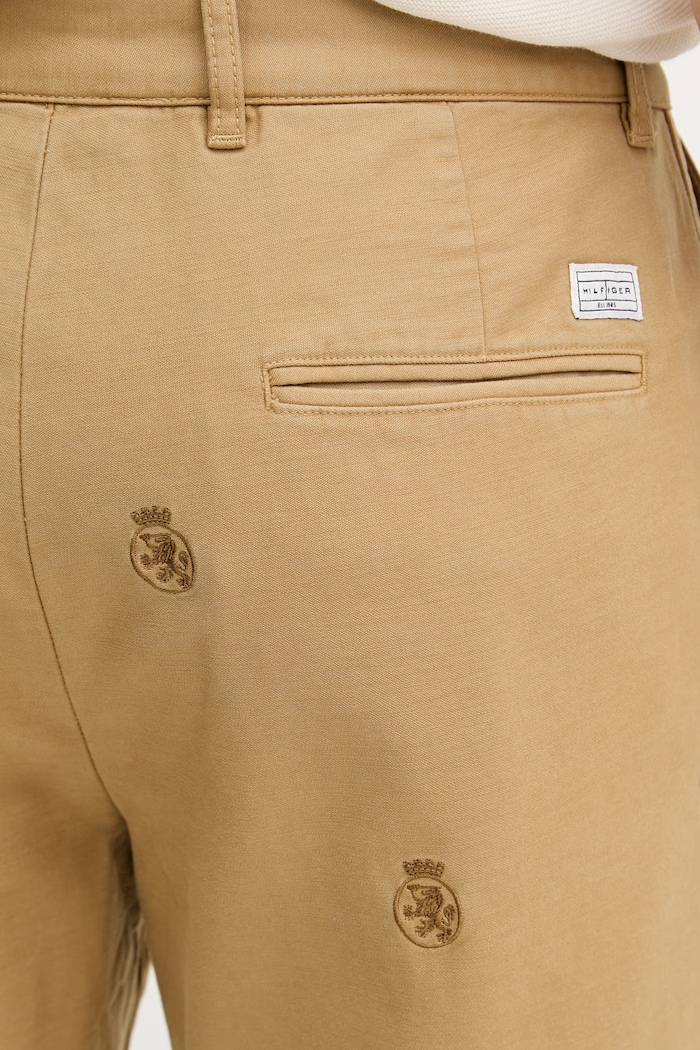 Tommy Hilfiger šortky pánske bavlnené zelená MW0MW43112