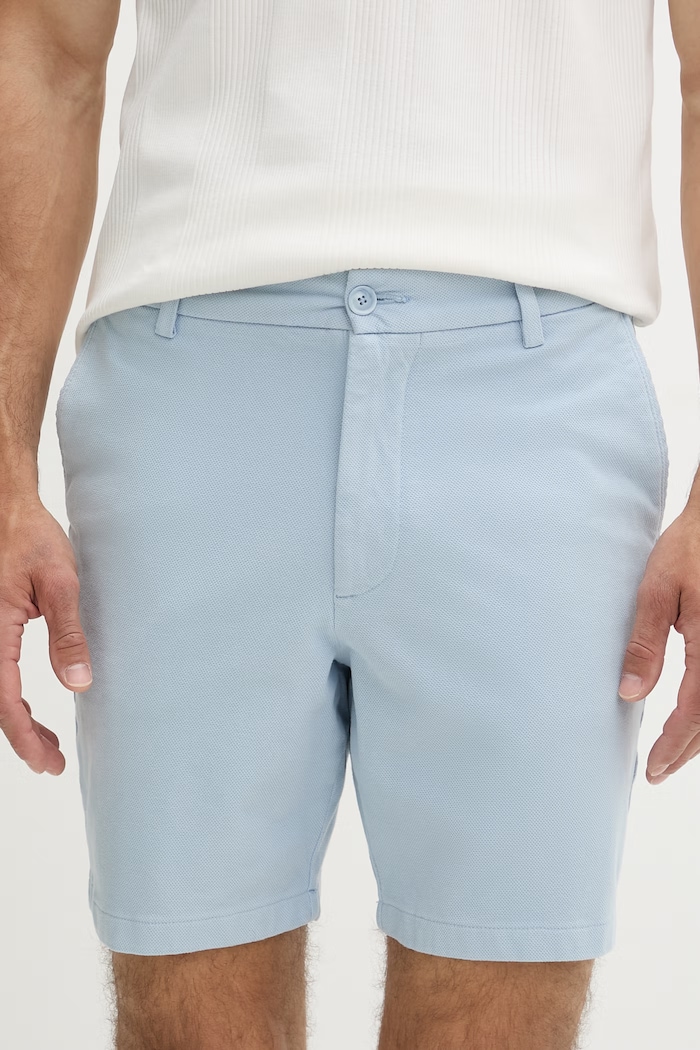 BOSS pantaloni scurți pentru bărbați, din bumbac cu elastan Kane1 albastru 50555859