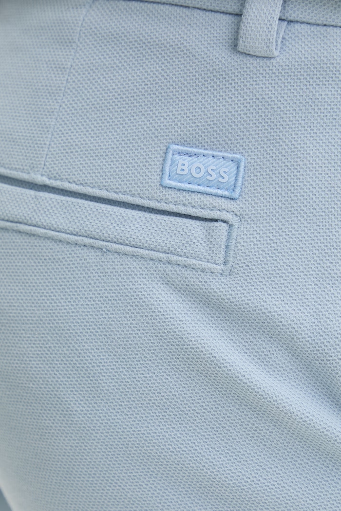 BOSS pantaloni scurți pentru bărbați, din bumbac cu elastan Kane1 albastru 50555859