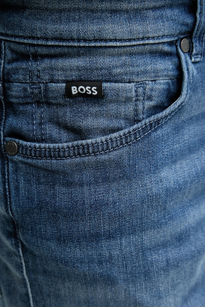 BOSS šortky pánske rifľové Re.Maine modrá 50568873