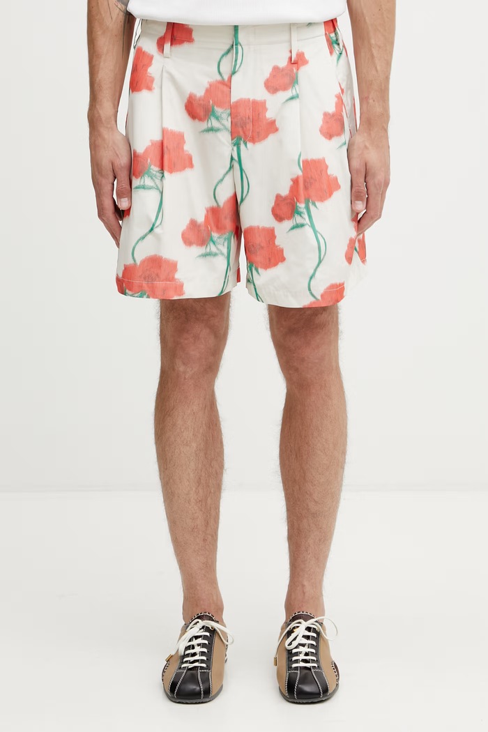 Kenzo Bermuda/Short bermupentru bărbați bej FG55SH3029R2