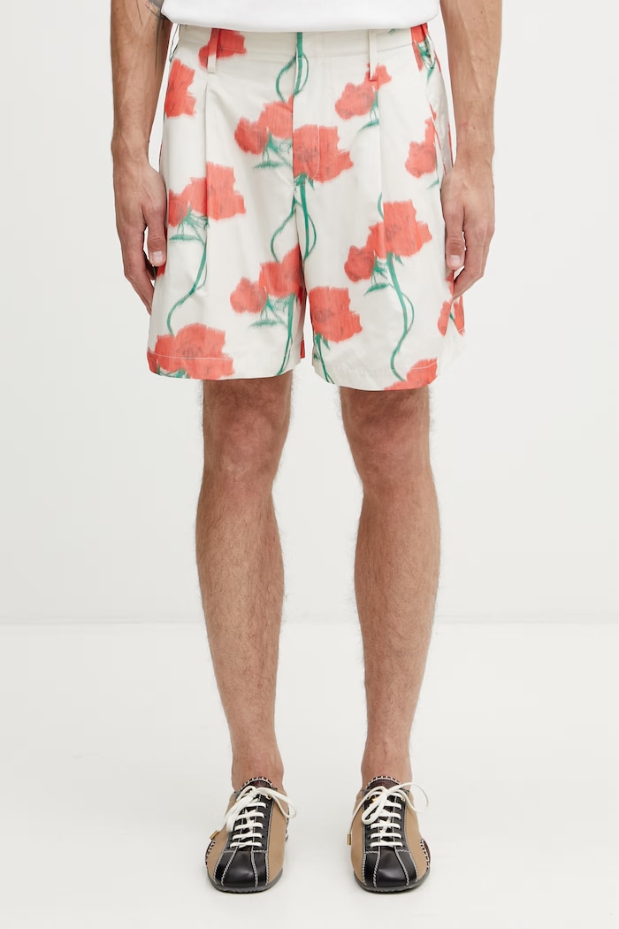 Kenzo Bermuda/Short bermupentru bărbați bej FG55SH3029R2