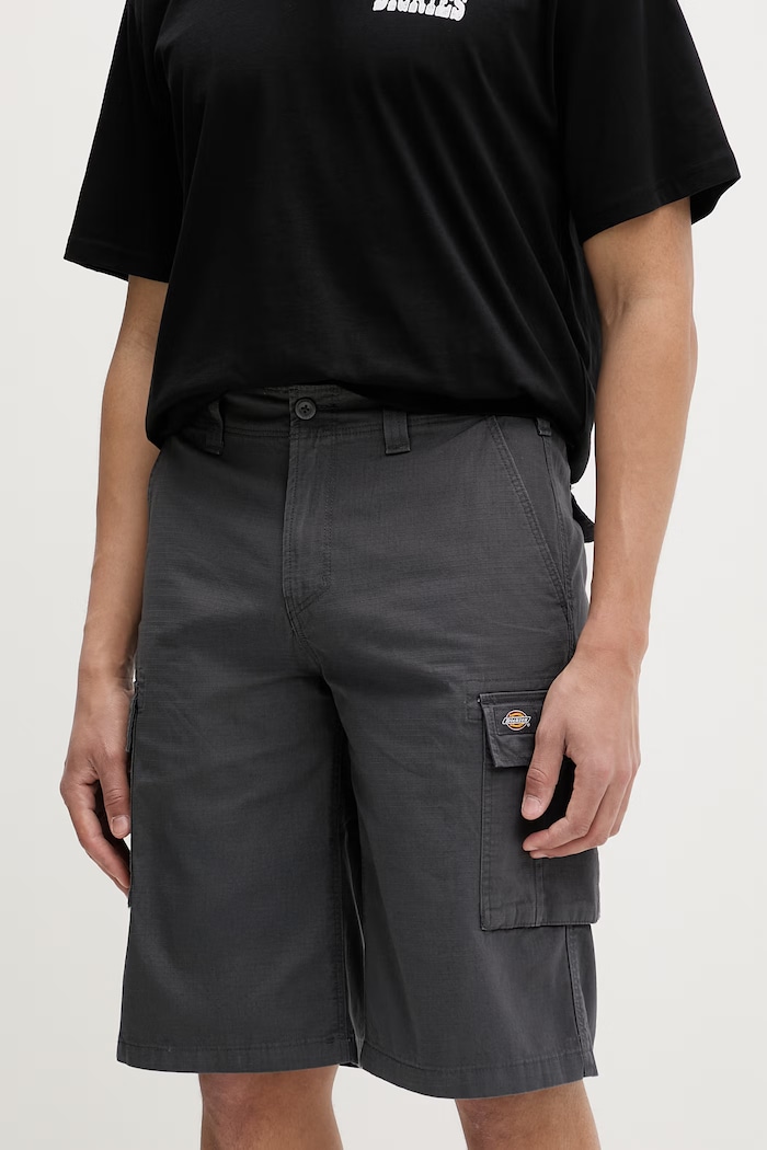 Dickies šortky cargo pánske bavlnené sivá DK0A89EFCH01