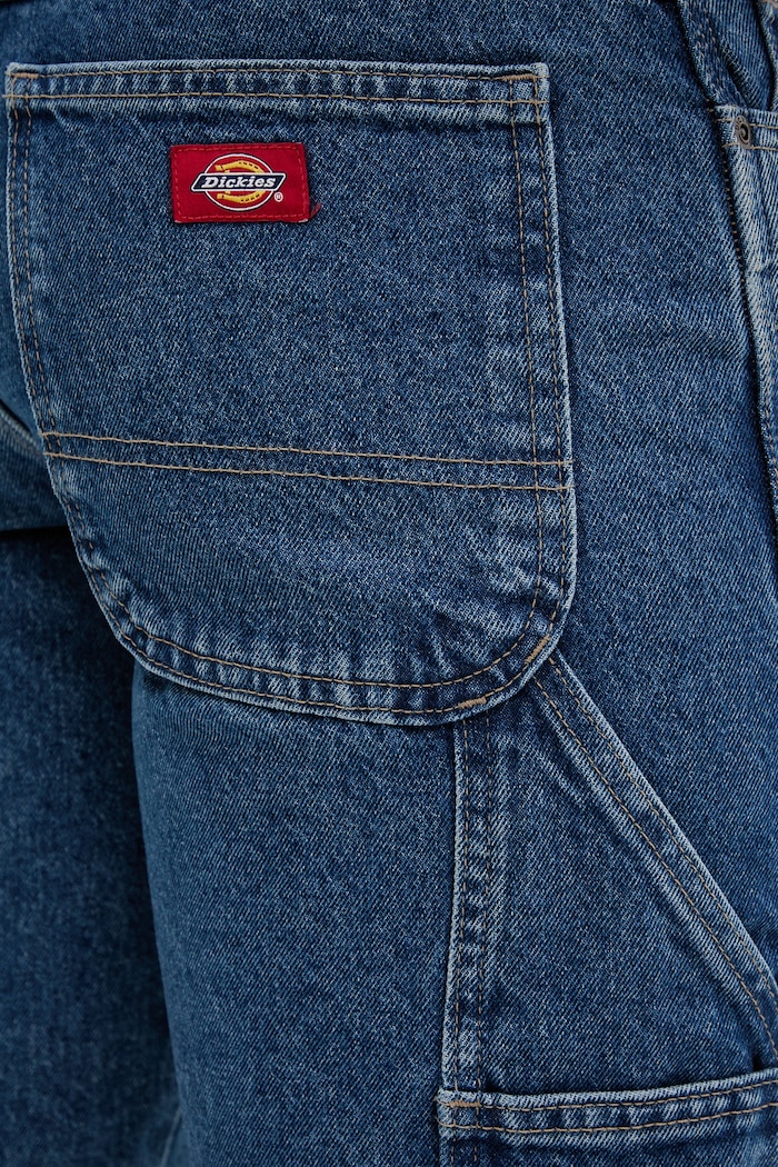 Dickies szorty męskie bawełniane niebieski DK0A88FCCLB1